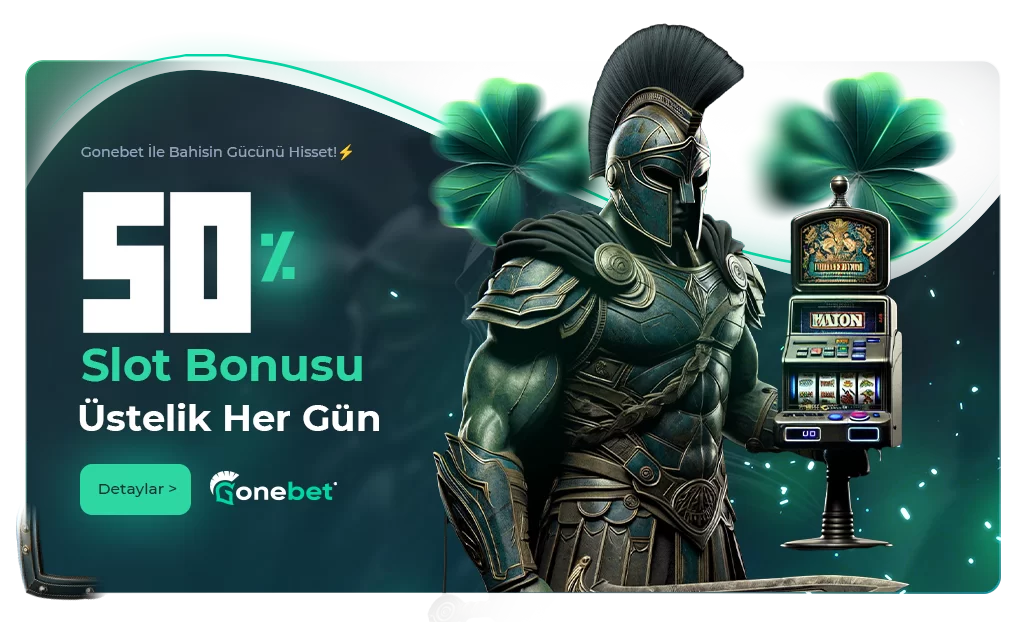 %50 Slot Bonusu HERGÜN !